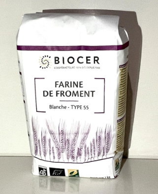 Farine de blé - T55 BIO (1kg)