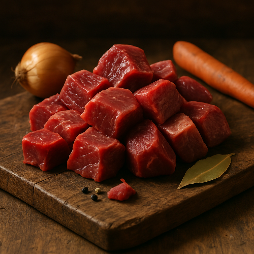 Morceau à bourguignon de boeuf (500g) BIO