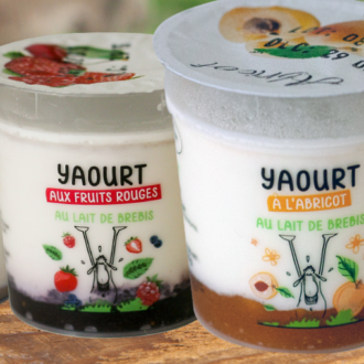 Yaourt de brebis aux fruits (Figue, châtaigne, abricot, fruits rouges) (125ml)