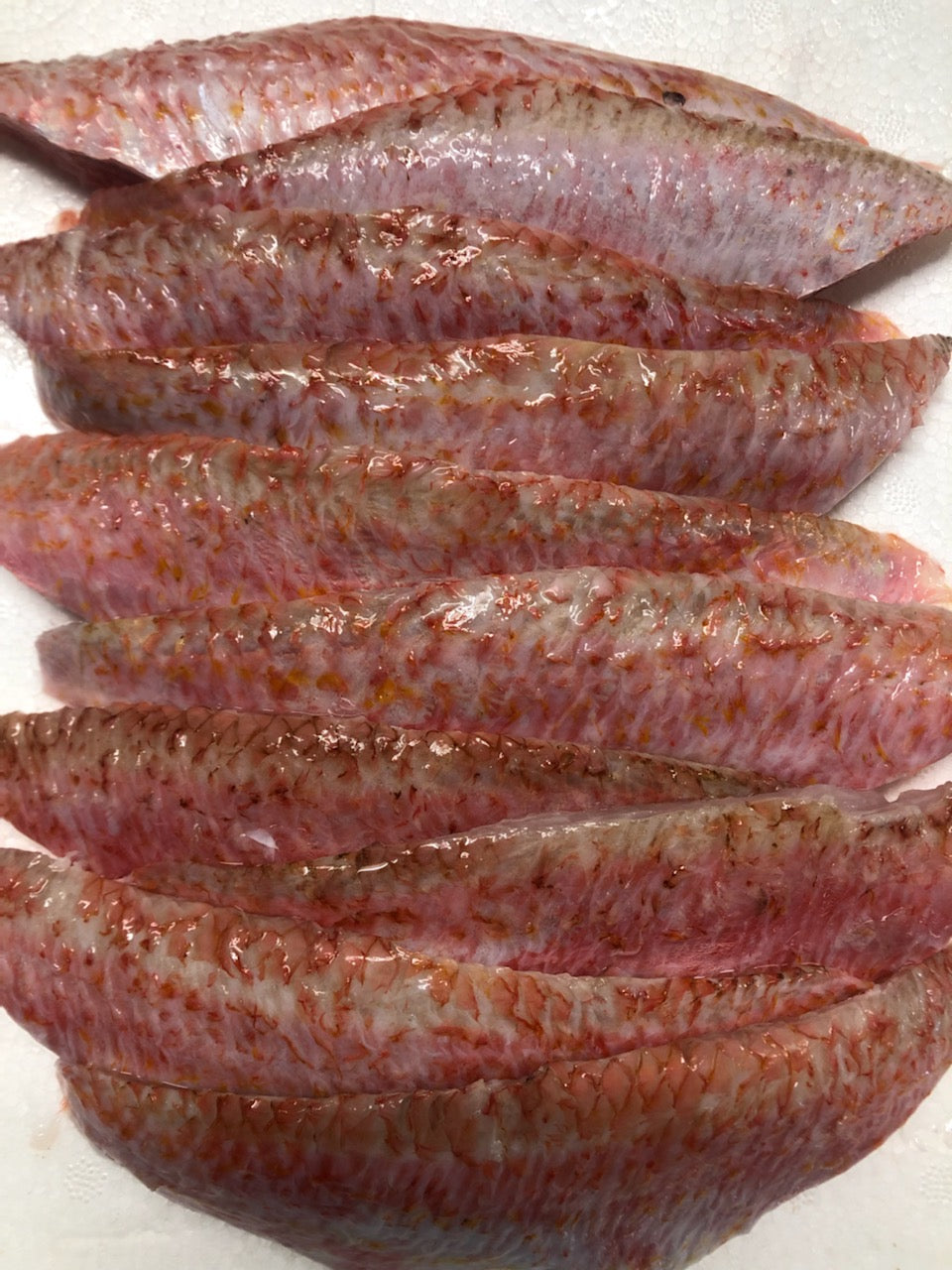 Filets de Rougets Barbets (env 6 filets - env 260g)